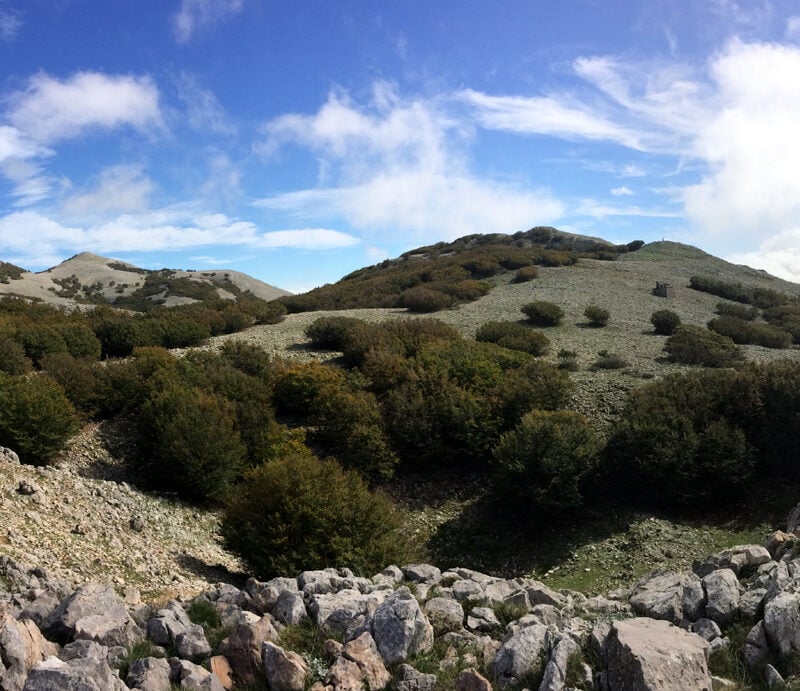 Pizzo Carbonara – le deuxième sommet sicilien.