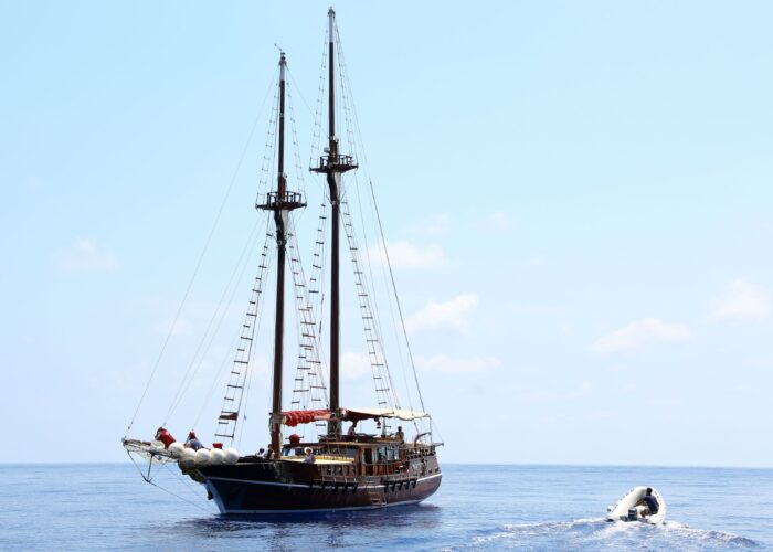 Les Iles Eoliennes à bord du Santa Barbara