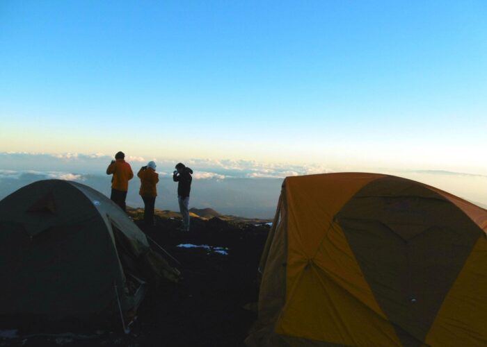 Bivouac à l’Etna
