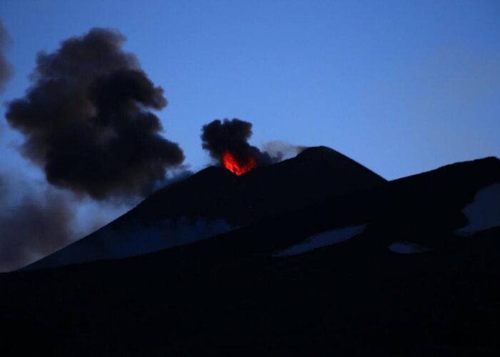 Éruption à l’Etna