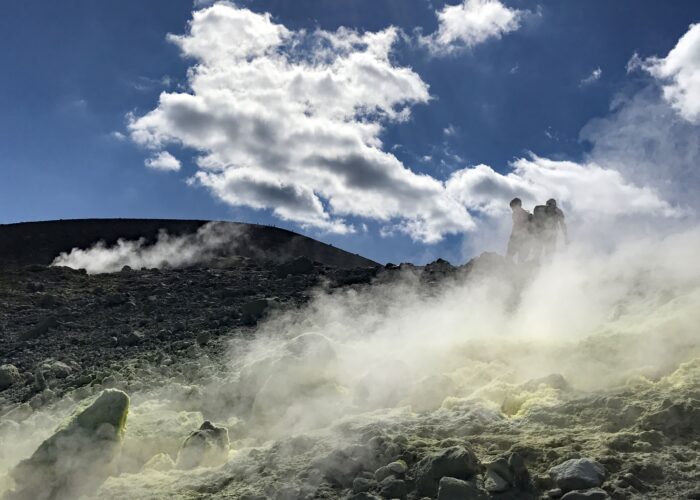 L’Ile de Vulcano et le cratère de la Fossa