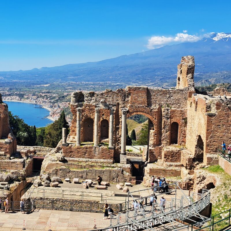 Sicile sans conduire: l&rsquo;est en transferts partagés.