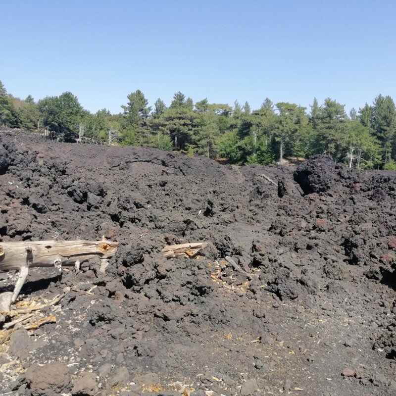 Etna Nord : le flanc sauvage du volcan.