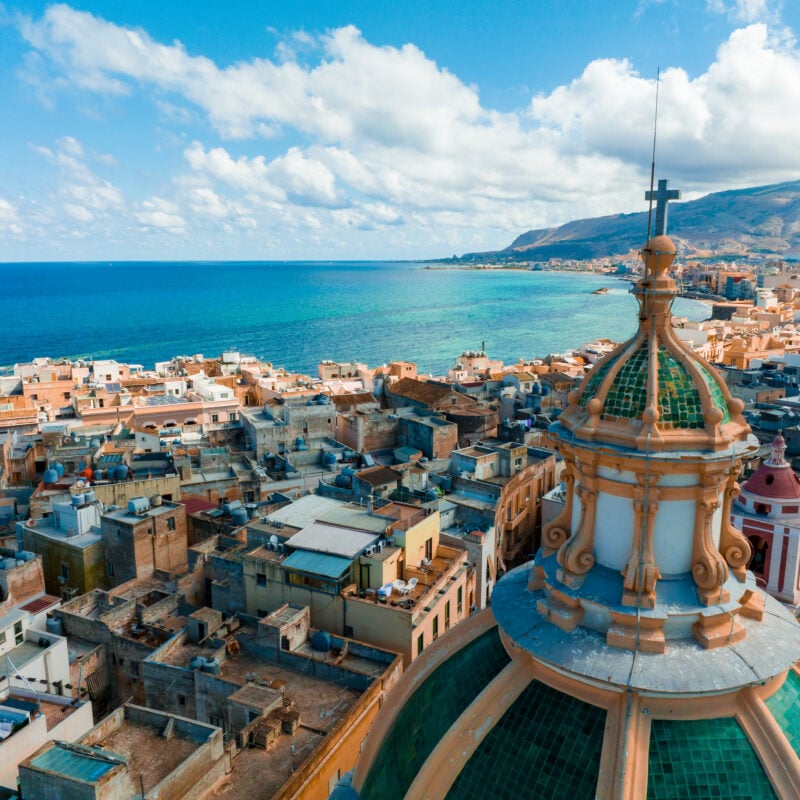 Sicile sans conduire: l&rsquo;ouest en transferts partagés.